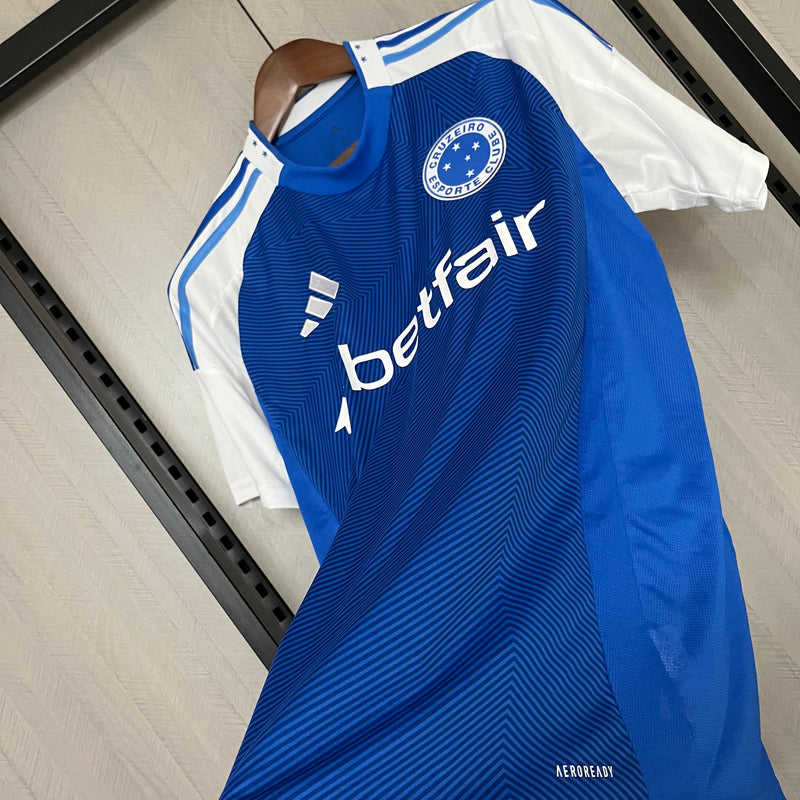 Camisa Cruzeiro Home  25/26 - Versão Torcedor