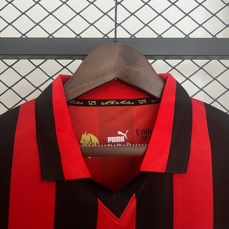 Camisa Milan Edição Especial 125 Anos 24/25 - Versão Torcedor