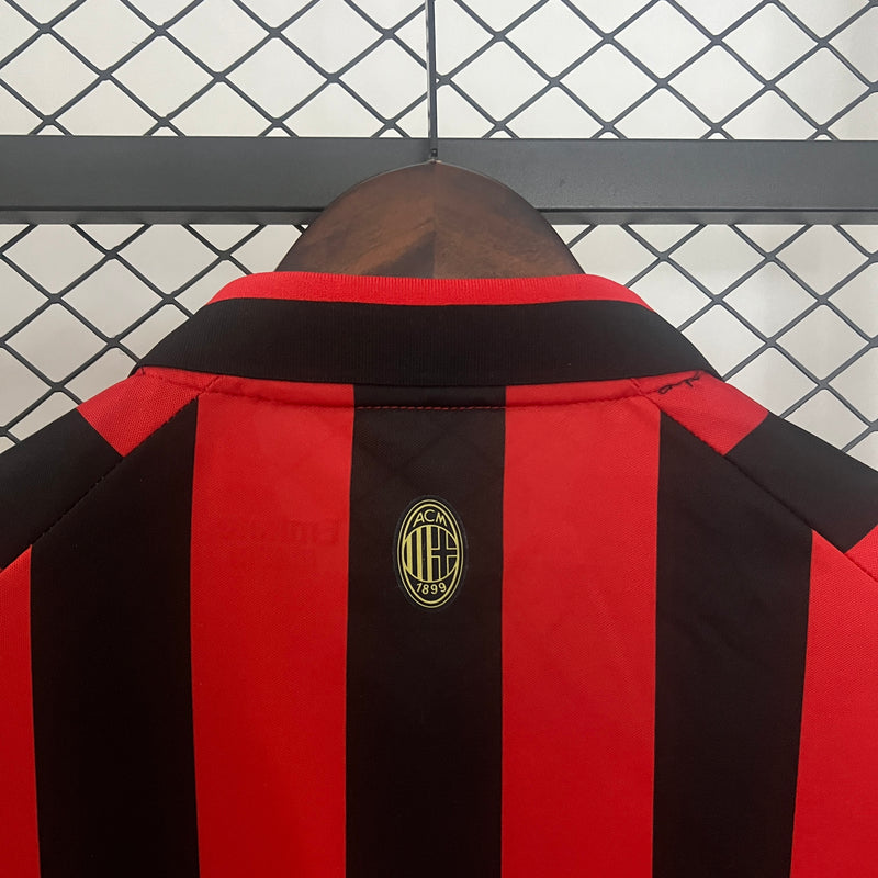 Camisa Milan Edição Especial 125 Anos 24/25 - Versão Torcedor