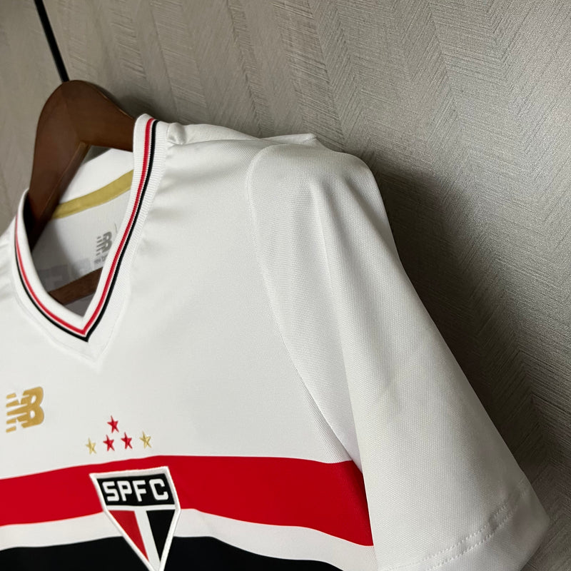 Camisa feminina São Paulo Home 25/26 - Versão Torcedor